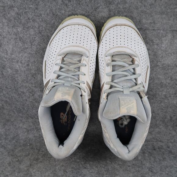 New Balance Shoes Womens 10.5 2E 696 V3 Tennis Sneaker Athletic Trainer White - Picture 9 of 13